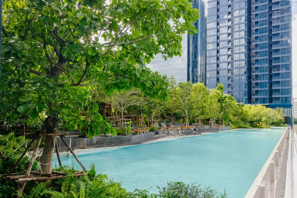 One 9 Five Asoke - Rama 9, developer render 2, Huai Khwang