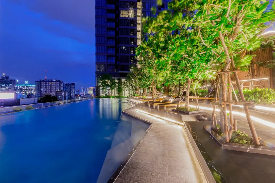 One 9 Five Asoke - Rama 9, developer render 3, Bangkok