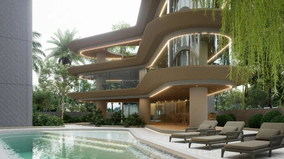 Secret Garden Condominium, developer render 2, Pattaya