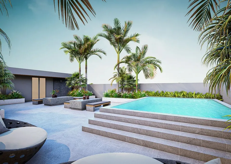 Siam Oriental Dream Pratumnak, developer render 2, Nong Prue (Jomtien, Pratumnak, Central Pattaya)