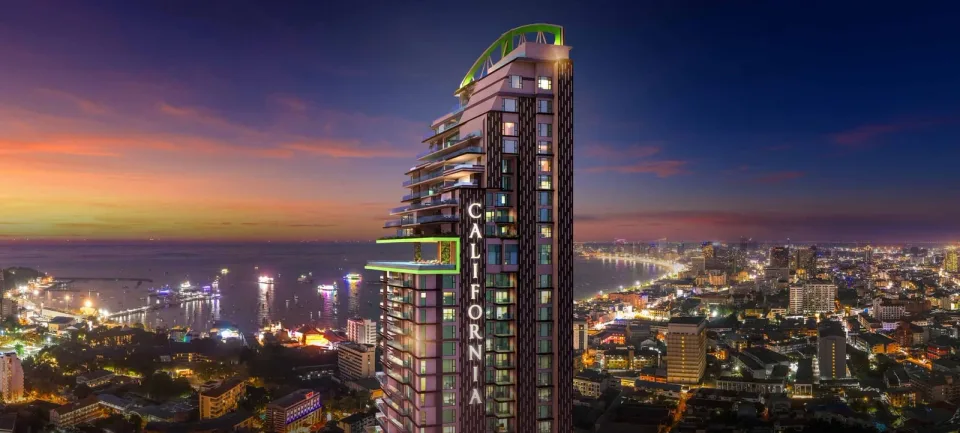 The Riviera Ocean Drive, developer render 2, Nong Prue (Jomtien, Pratumnak, Central Pattaya)