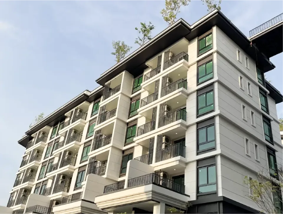 The Title Heritage Bang Tao: a finished building, April 2026
