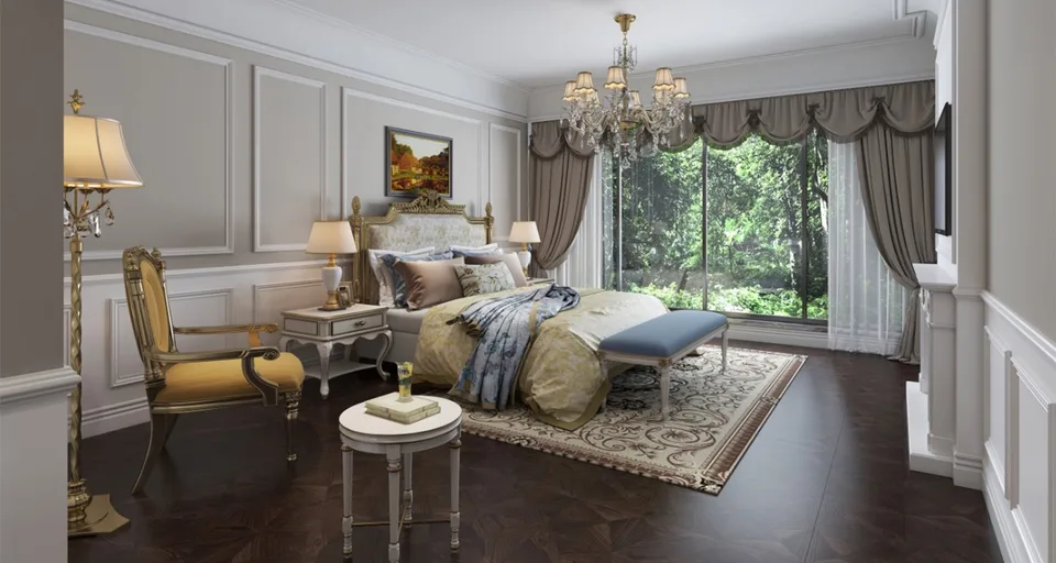 Utopia Dream, Nai Harn: themed condo interior, developer render