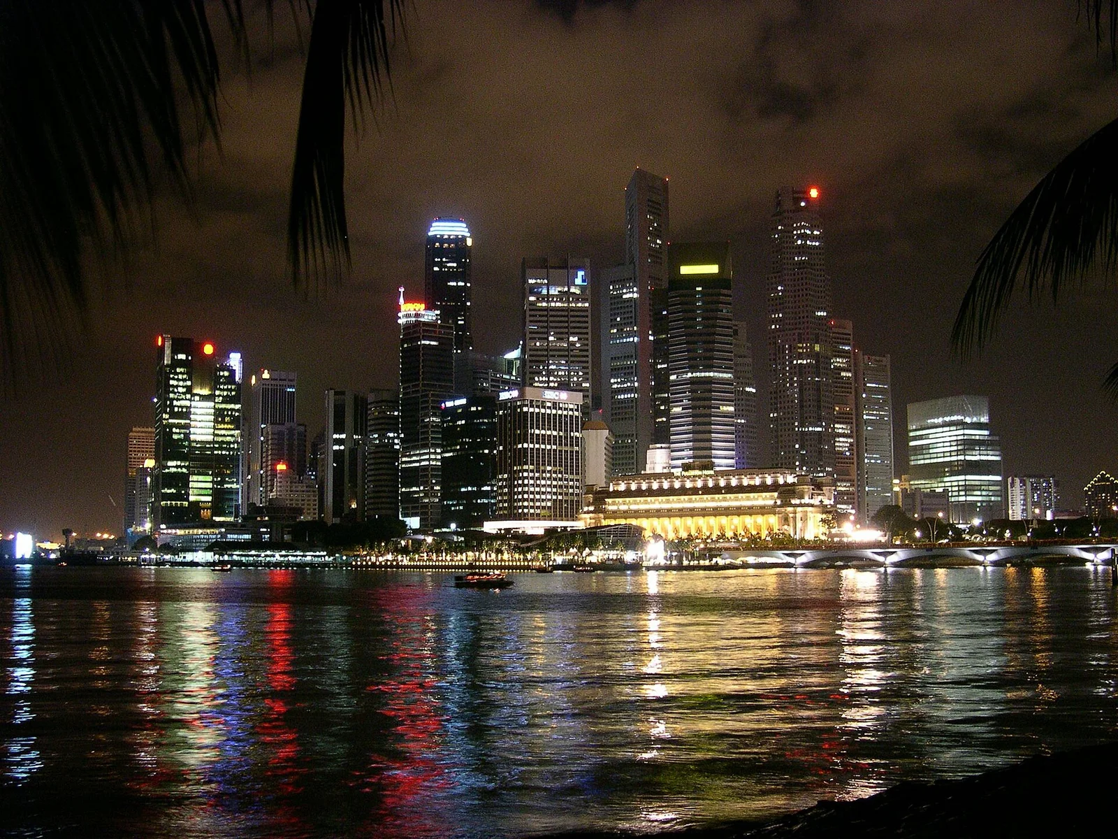 Singapore at night