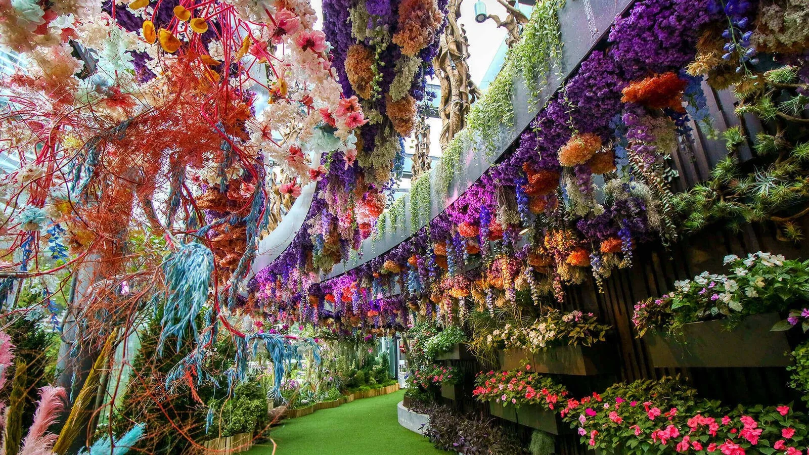 The Flower Dome at Gardens by the Bay