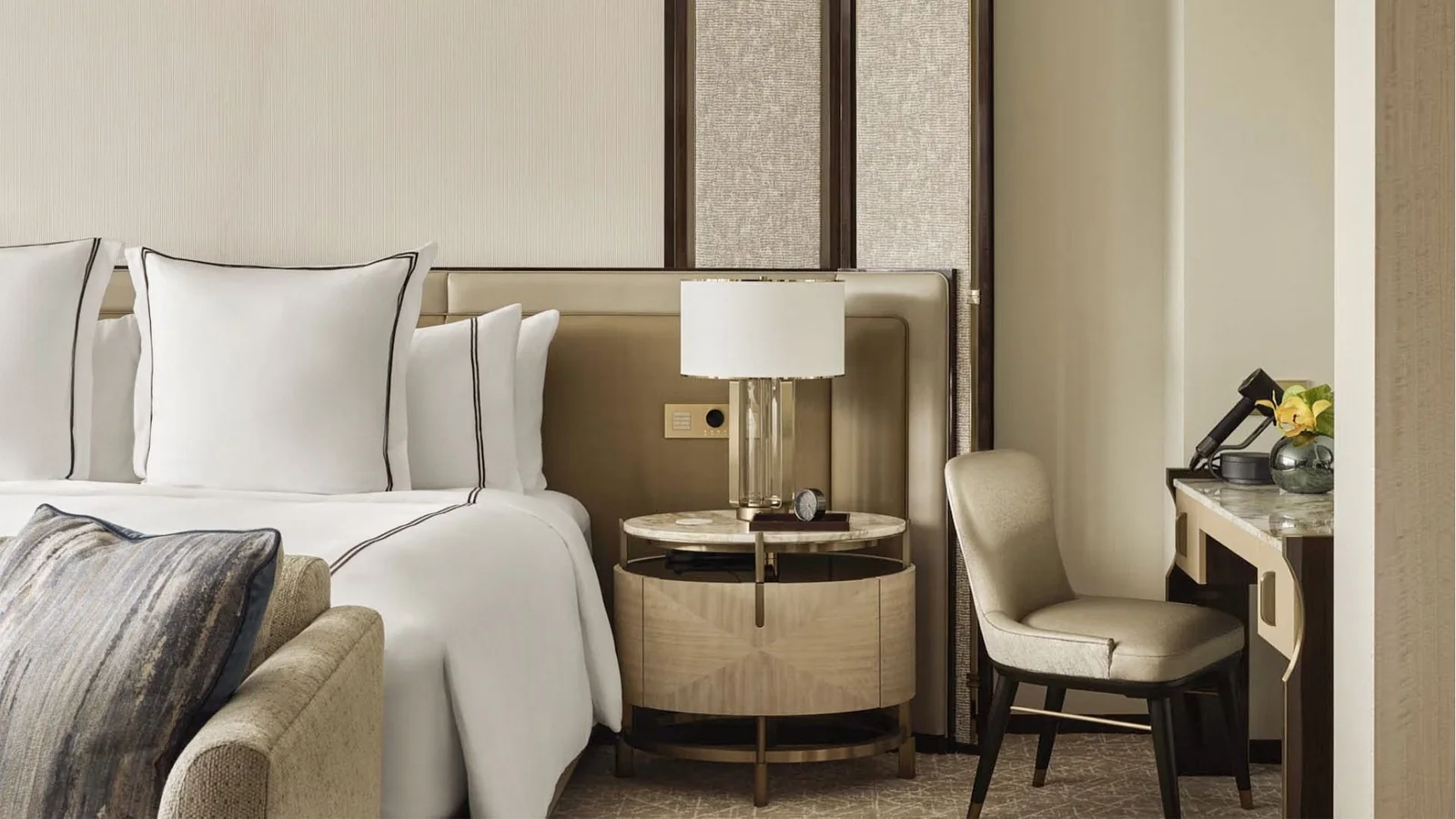 A hotel room at Marina Bay Sands