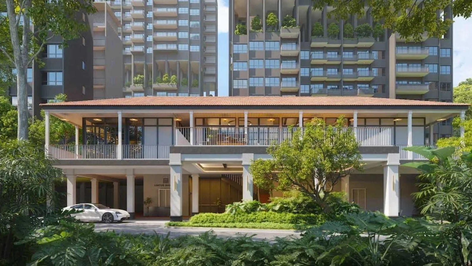 The clubhouse at Lentor Gardens Residences (developer render)